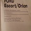 Ford Escort / Orion руководство по ремонту (фото #2)