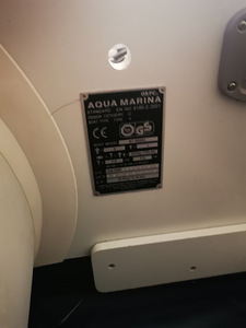 Armeeritud kummipaat aquamarina (3 foto / 7)
