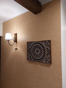 Puidust seina pilt, Mandala (4 foto / 8)
