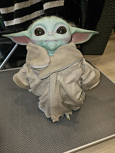 SIDESHOW THE CHILD LIFE SIZE BABY Yoda STATUE STAR WARS (2 foto / 5)
