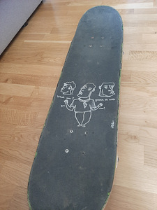 Skateboard, laua suurus 8 (5 foto / 5)