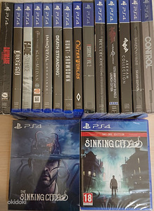 PLAYSTATION 4 GAMES (steelbook 'id) ps5 (3 foto / 10)