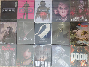 Steelbook (Playstation 4, PS5, Xbox Series, PC) kollektsioon (3 foto / 10)