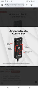 HyperX CLOUD II Gaming Headset 7.1 Surround Sound (8 foto / 10)