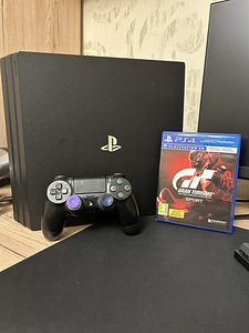 PS4 Pro 1000GB+Gran Turismo Sport (1 foto / 1)