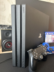 PS4 Pro 1TB+Detroit mäng+ Gamepad (2 foto / 5)