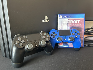 PS4 Pro 1TB+Detroit mäng+ Gamepad (3 foto / 5)