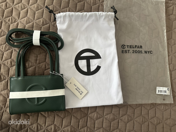 Telfar Mini Olive Green Bag Original (foto #3)