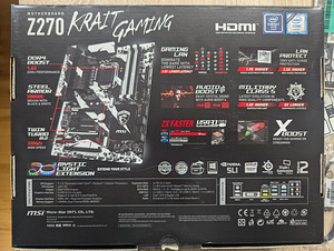 MSI Krait Gaming Z270 Intel LGA 1151 ATX DDR 4 emaplaat (8 foto / 10)