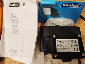 UUS! Halogeenprožektor "Kanlux" 150 W (2 foto / 3)