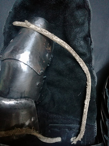 LARP rollimäng kindad käsitöö metall armadillo clamshell (8 foto / 10)