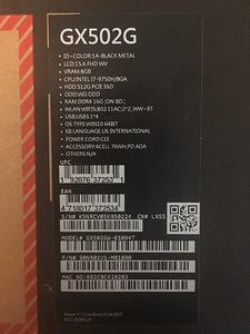 ASUS ROG Zephyrus S Gaming 15.6" GX502GW i7-9750 RTX2070 (3 foto / 5)