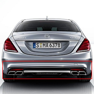 AMG stiilis summuti otsad Mercedes MB W222 jne