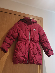 Зимняя куртка для девочки размер 134