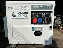 Diisel Generaator KS 9200HDES-1/3 ATSR Silent