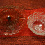 Klaasist tordialus h-10,5cm.+ kommikauss (foto #3)