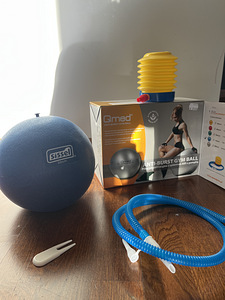 Fitball Fitball Täispuhutav pall 75 cm ja 22 cm (3 foto / 3)