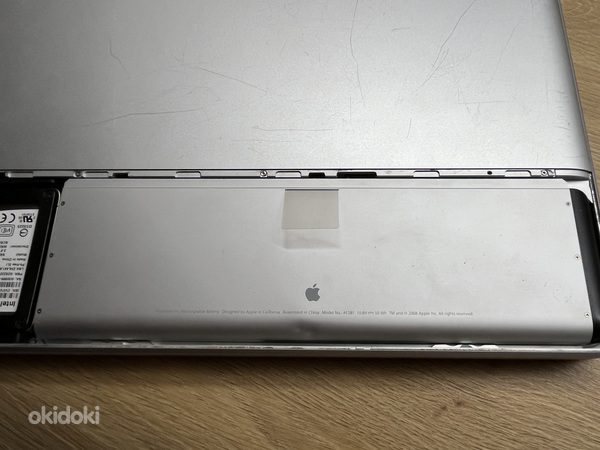 MacBook Pro 15 дюймов, конец 2008 г. (фото #6)