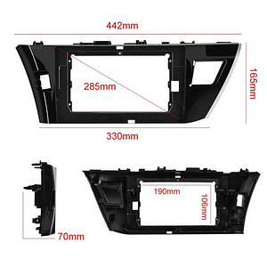Android 13 Autoraadio, Automakk 10,1"(Toyota Corolla 2013-16 (6 foto / 7)