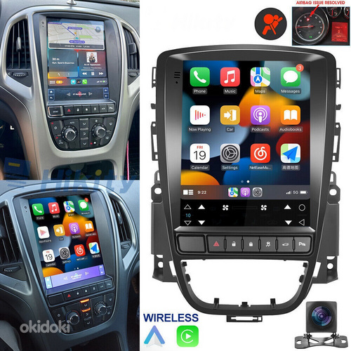 Автомагнитола Android 13, мультимедиа CarPlay (OPEL ASTRA 06-14 (фото #1)