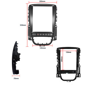 Android 13 Autoraadio, CarPlay Multimeedia (OPEL ASTRA 06-14 (8 foto / 8)
