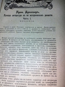 Vene kirjanduse ajalugu. 1. osa. 1906 (4 foto / 6)