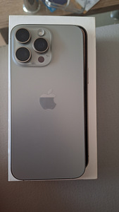 iPhone 15 pro Max, Natural Titanium, 512GB (6 foto / 7)