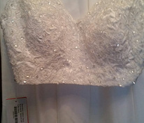 UUS Pulmakleit (crop top+seelik) s.42/ свадебное платье р.42