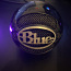 Синий микрофон Snowball (черная версия) (фото #1)