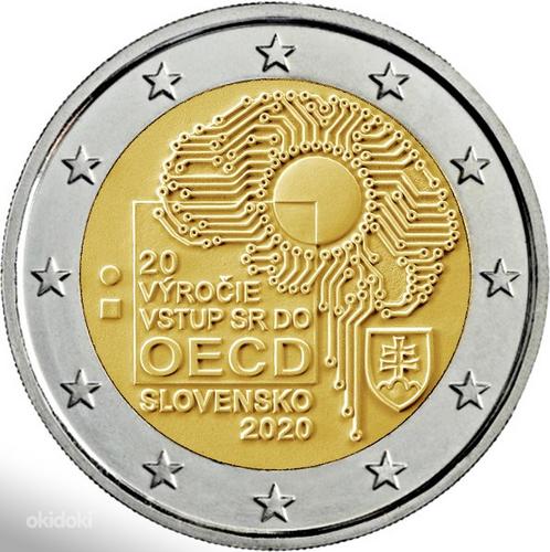Mälestusmündid 2 eurot 2004-2020 aastast UNC (foto #7)