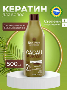 Natureza Cacau do Brasil keratiin juustele, 500 ml (1 foto / 2)