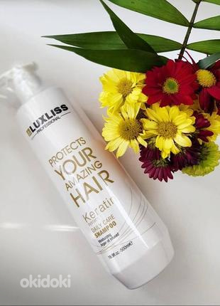 Шампунь для волос Luxliss keratin daily care shampoo,500мл