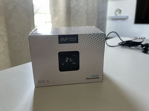UUS! TERMOSTAAT BVF 801 WIFI, MUST, SENSOR ÕHK+PÕRAND (2 foto / 9)