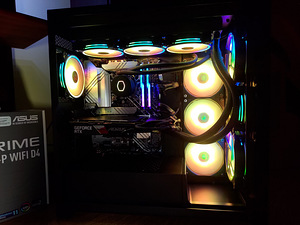 13600K / RTX 3090 ti / 32gb RAM / 2 x 360mm AIO / ARGB / M.2 (4 foto / 9)