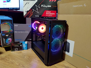 13100F + RX 6800 (16gb) + 16gb RAM + RGB + M.2 + WINDOWS 10 (2 foto / 5)