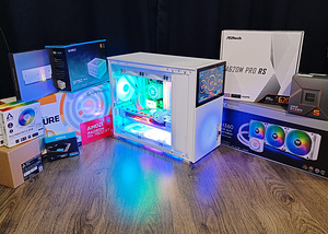 Ryzen 7800x3d / 7800XT / AIO / ARGB / WHITE / WINDOWS / DDR5 (1 foto / 9)
