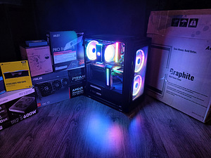 Ryzen 5 7500F / RX 9070 16gb / DDR5 32gb / ARBG / WINDOWS (2 foto / 8)