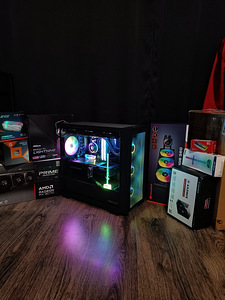Ryzen 5 7600x3d / RX 9070 16gb / DDR5 / AIO / ARGB / WIN 11 (1 foto / 6)