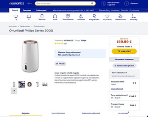 Philips õhuniisutaja HU3916 S3000 (6 foto / 6)