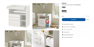 Пеленальный стол IKEA (5 фото из 6)
