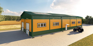 Ангар 12x30x6 (h) (2 фото из 6)