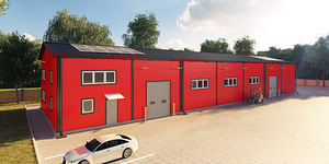 Ангар 12x30x6 (h) (5 фото из 6)