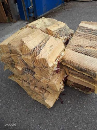 Kaminapuud võrgus, 15kg, kask. Kambri kuivatamine (foto #1)