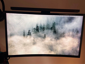 Samsung 24” LC24F396FHUXEN монитор — изогнутый, Full HD