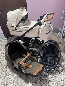 Emmaljunga NXT90 De Luxe Beige-Olive 3-ühes (1 foto / 9)