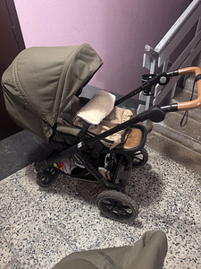 Emmaljunga NXT90 De Luxe Beige-Olive 3-ühes (8 foto / 9)