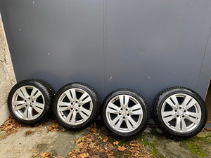 5x112 Mercedes-Benz valuveljed + Dunlop naastrehvid (1 foto / 6)