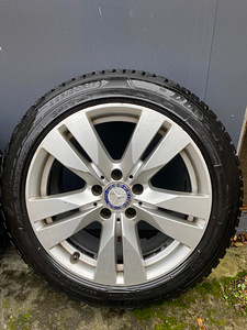 5x112 Mercedes-Benz valuveljed + Dunlop naastrehvid (5 foto / 6)