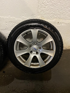 Легкосплавные диски Opel 5x120 + приличные шины (2 фото из 6)