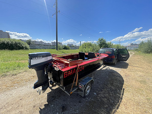 Комплект для отдыха: progress 4, yamaha 30 hp, (7 foto / 9)